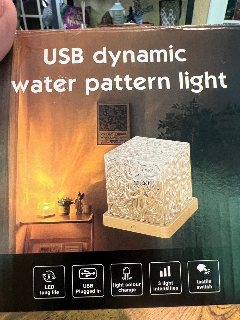 USB Dynamic Water Pattern Light - Picture 3 of 5